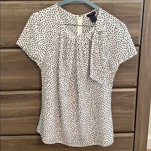 Ann Taylor Polka Dot blouse